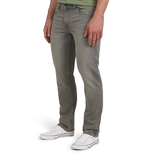 Quiksilver Mens 5 Pocket Straight Fit Stretch Waist Denim Jeans