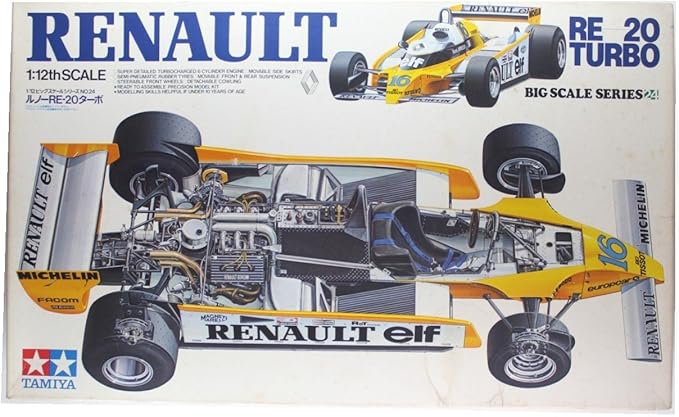 Amazon タミヤ 1 12 ルノー Re ターボ １ １２ ビッグスケールカー 126 プラモデル 通販