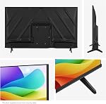 Hisense 32QD4SV - 32" Hi-QLED HD Smart VIDAA TV, Hi-QLED Color, Dolby Audio, Compatible with Alexa, Full Array LED, Slim Bezel Design (2026 Model)