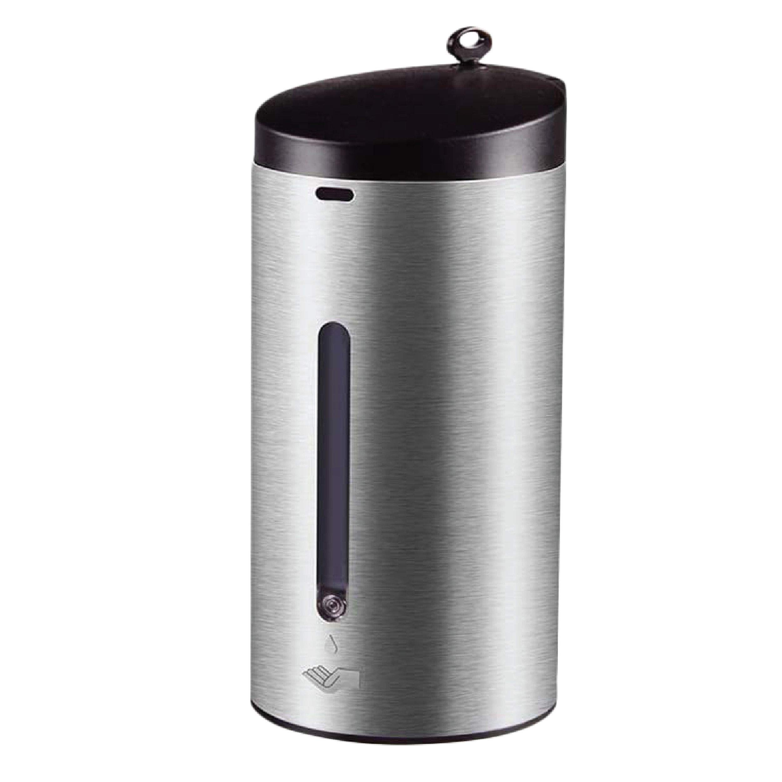 Dispensador Gel Hidroalcoholico Automatico GR.5095 en Acero Inox 650 ml · ÚNICO DISPENSADOR EN EL MUNDO DISEÑADO ESPECIALMENTE PARA GEL HIDROALCOHÓLICO · Tratamiento Exterior Anti-bacteriano