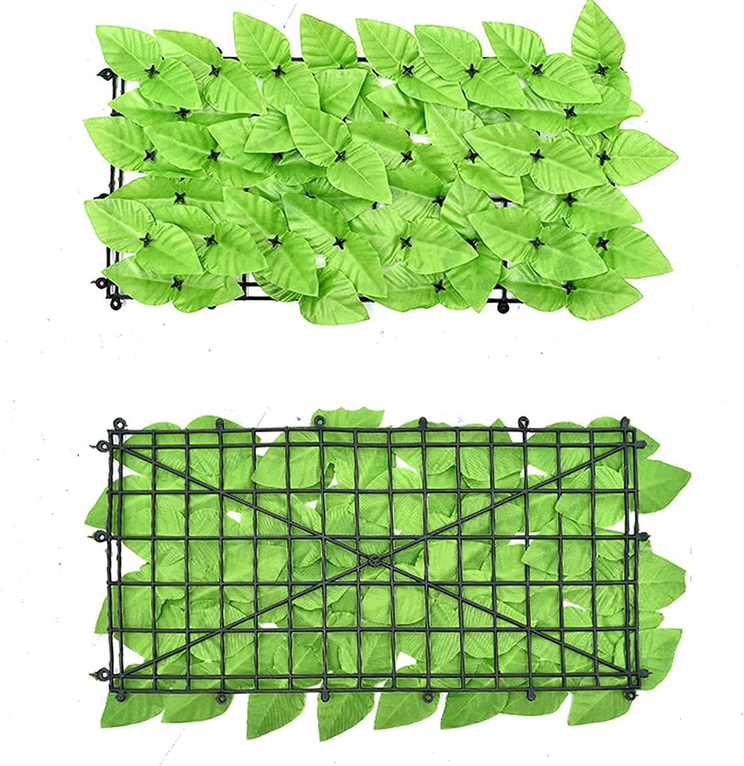 グリーンフェンス リーフラティス ボタニカルフェンス 屋外ガーデンプライバシースクリーン人工アイビープライバシーフェンススクリーン