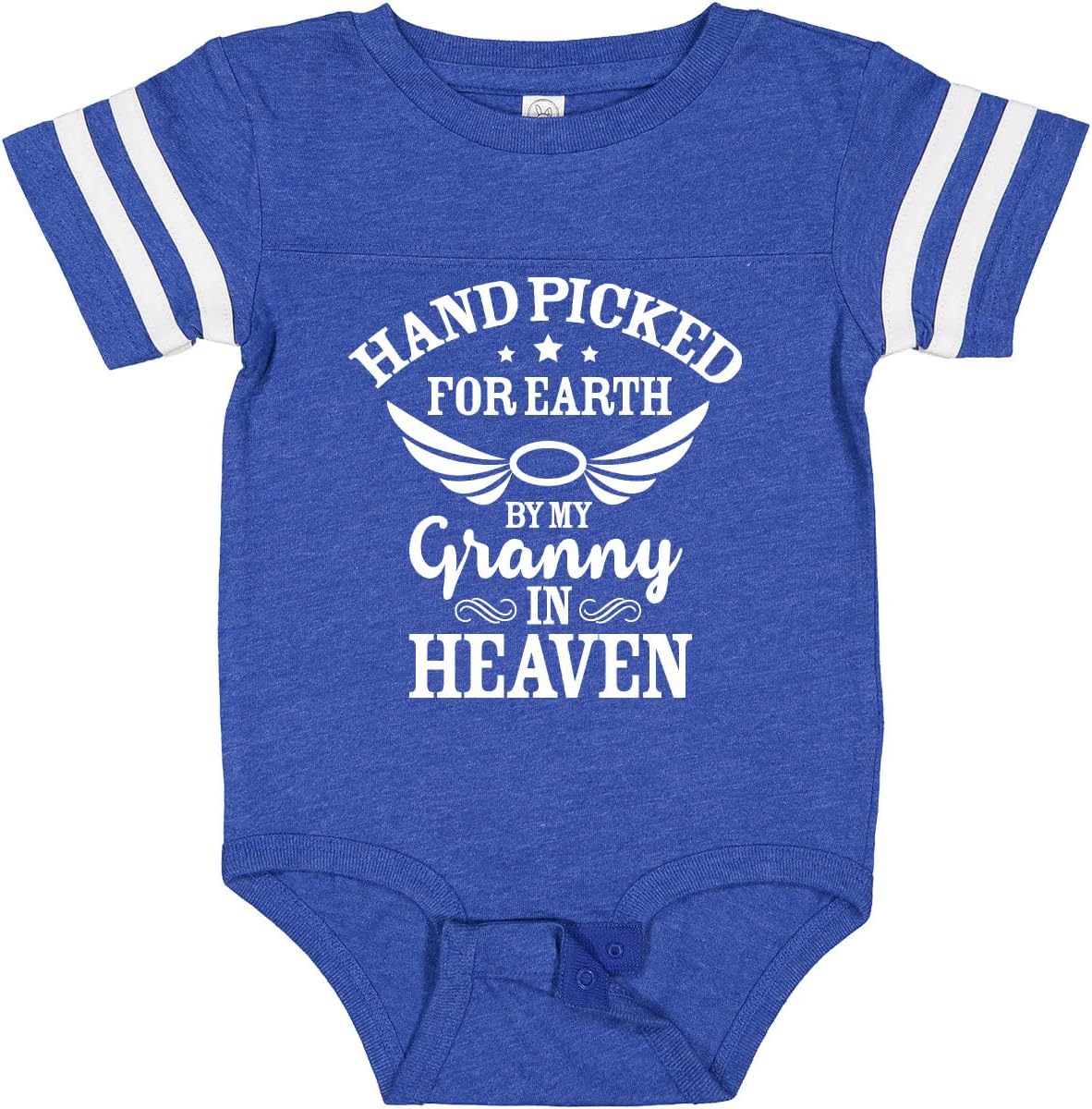 inktastic Handpicked for Earth By My Granny in Heaven with Angel Baby Bodysuit