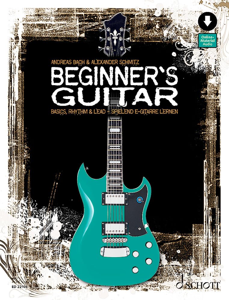 Guitare électrique débutant méthode rythm & lead pas à pas