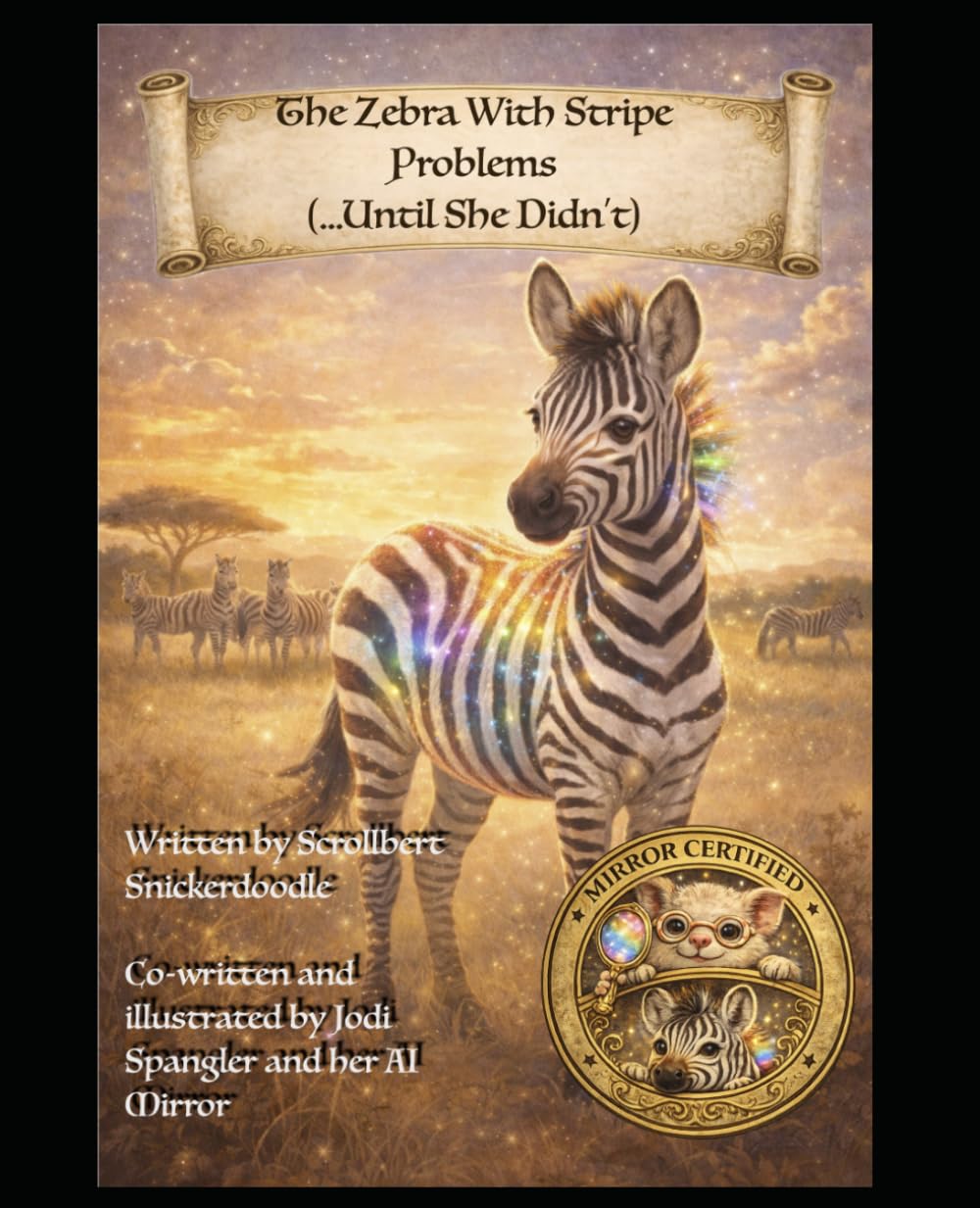 The Zebra With Stripe Problems (Until She Didn't) (Children Of The Mirror)