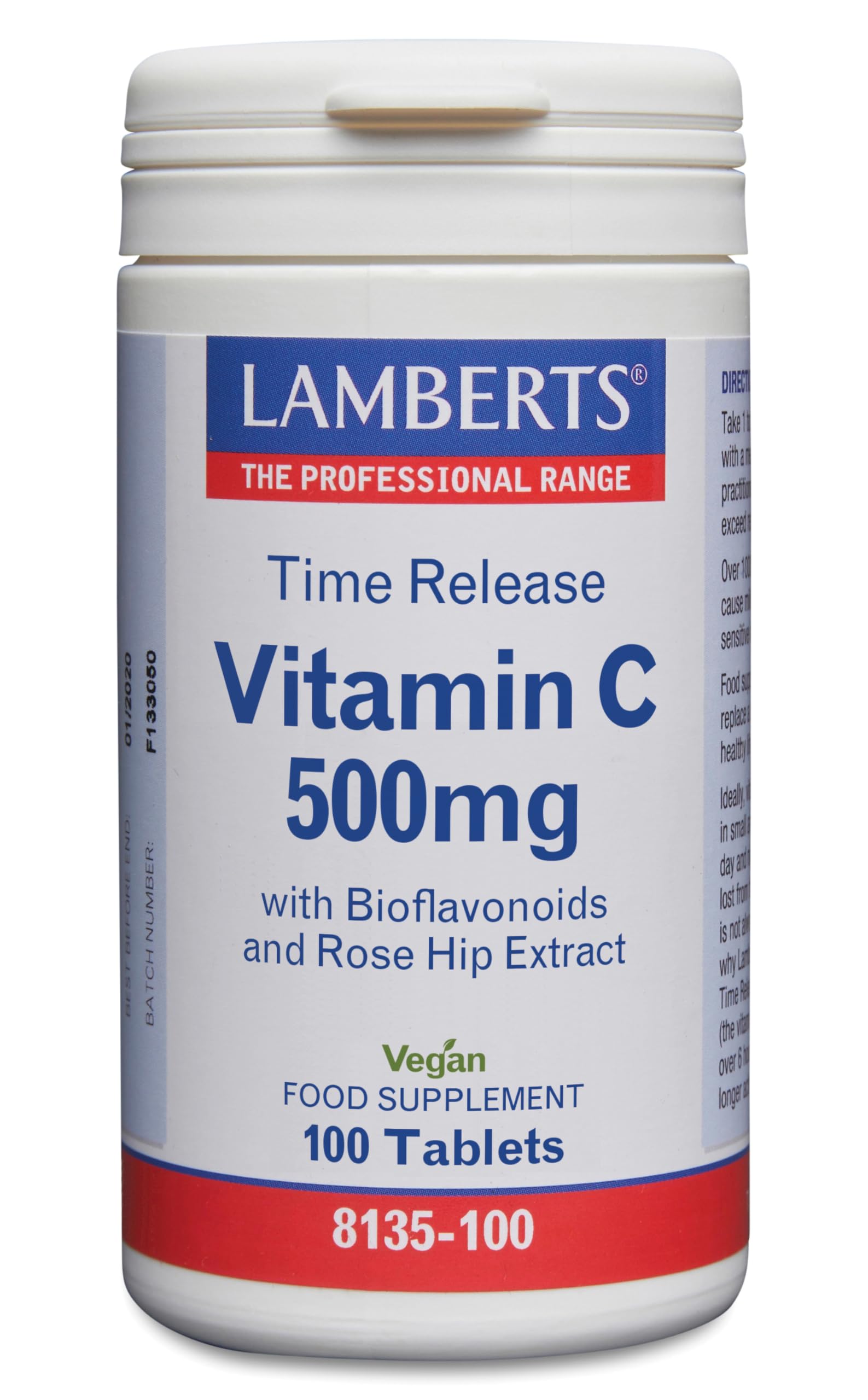 LAMBERTS TIME RELEASE 500MG 100