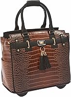 Vista 1 de JKM and Company Computer iPad, Laptop Tablet Rolling Tote Bag Briefcase Carryall Bag