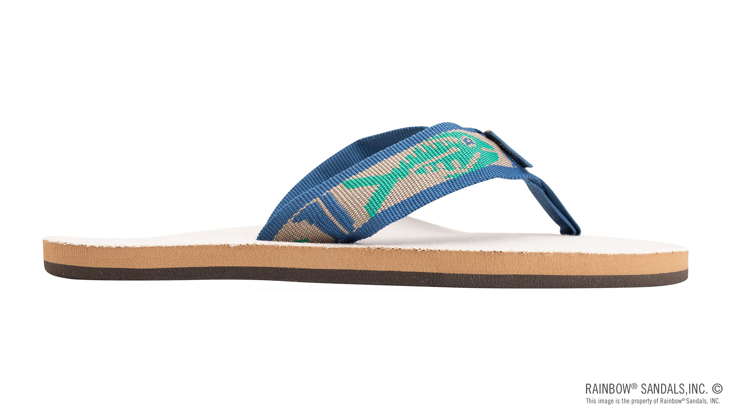 NWT Rainbow Sandals Double Layer Hemp Strap Men\'s 8.5/9.5 Amazon.com | Rainbow Sandals Men main image 3