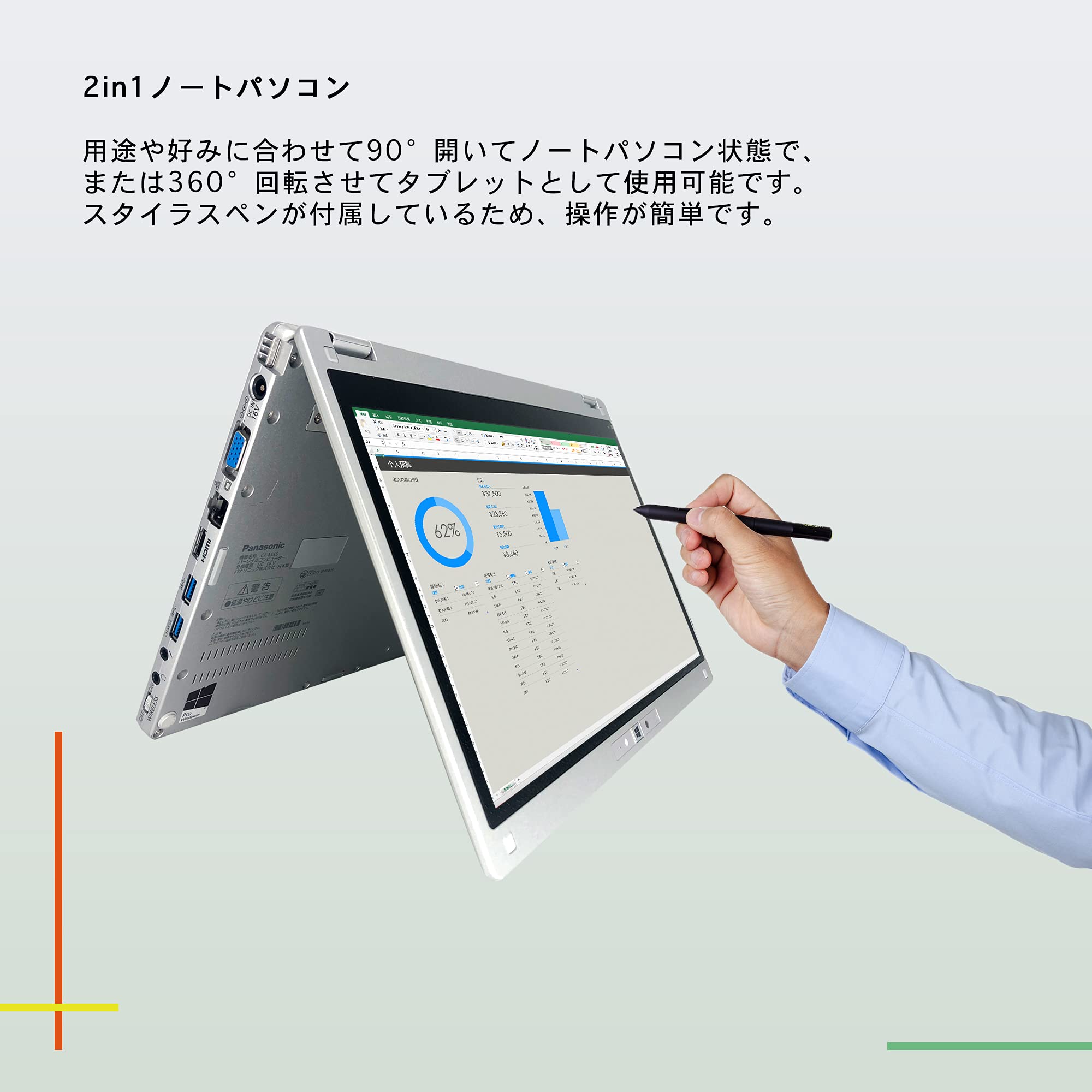 Amazon.co.jp: 【最新Win 11搭載】2in1モデルPanasonic レッツノート 