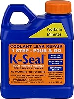 K-Seal ST5501 Permanent Coolant Leak Repair - Head Gasket Sealer, Radiator Stop Leak, 8oz No Flush, All Antifreeze Compatible
