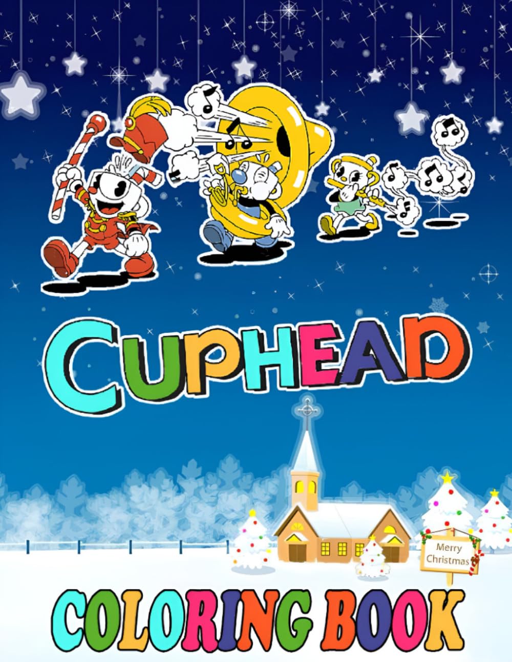 Cupsheaad Coloring book for kids: cute and Happy Easy and Bold colouring Pages for Boys and Girls
