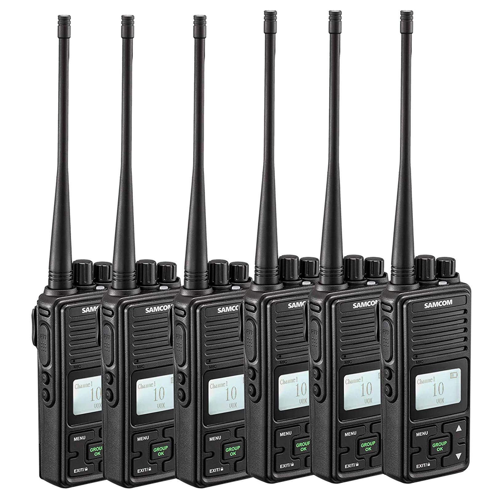 Buy 3000mAh Two Way Radios Long Range Rechargeable,Heavy Duty