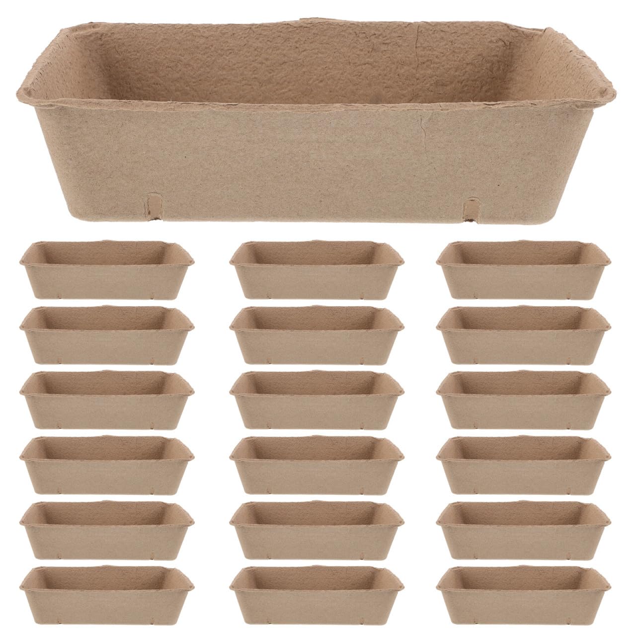 Plateaux à pulpe beige ventilés préservent vos fraises et baies
