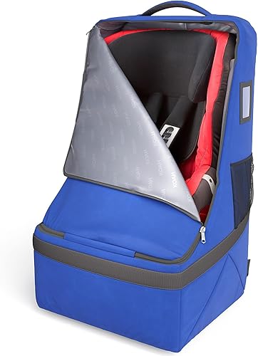 Koah Mochila de asiento de automóvil para viajes aéreos portátil y fácil de transportar, diseño duradero e impermeable que mantiene el asiento de