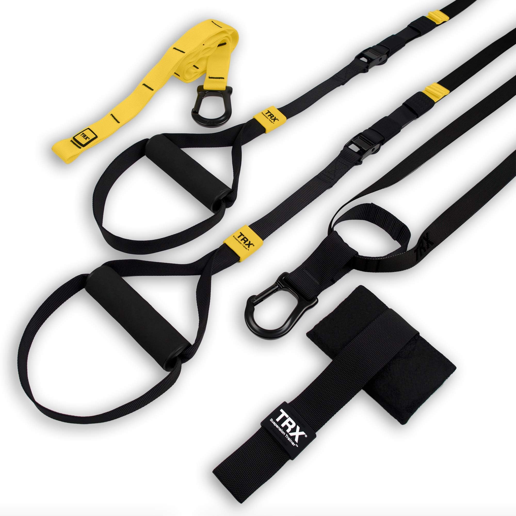TRX Go Suspension Trainer - for the Travel Focused Professional or any Fitness Journey, TRX Training Club App, Black