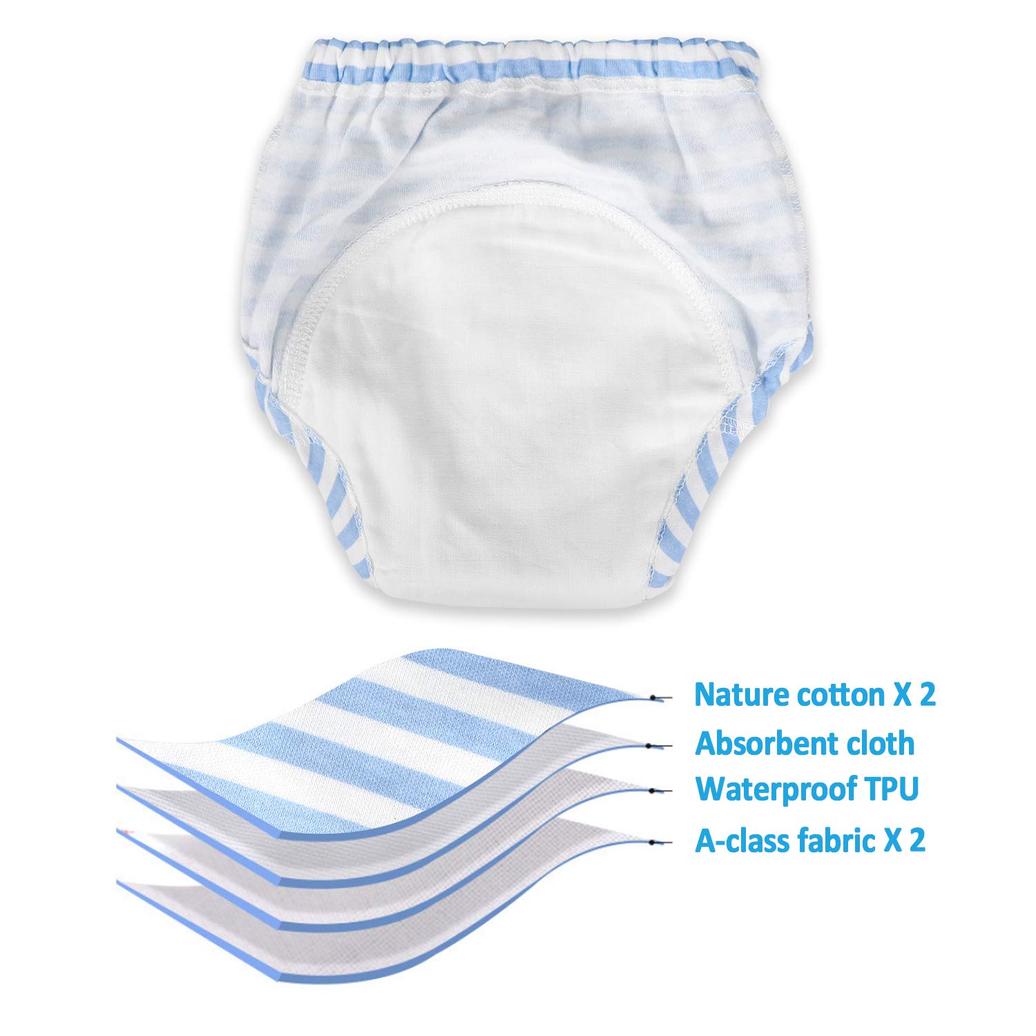 Buy 6 Packs Baby Training Pants Toddler Potty Training Pants Toilet