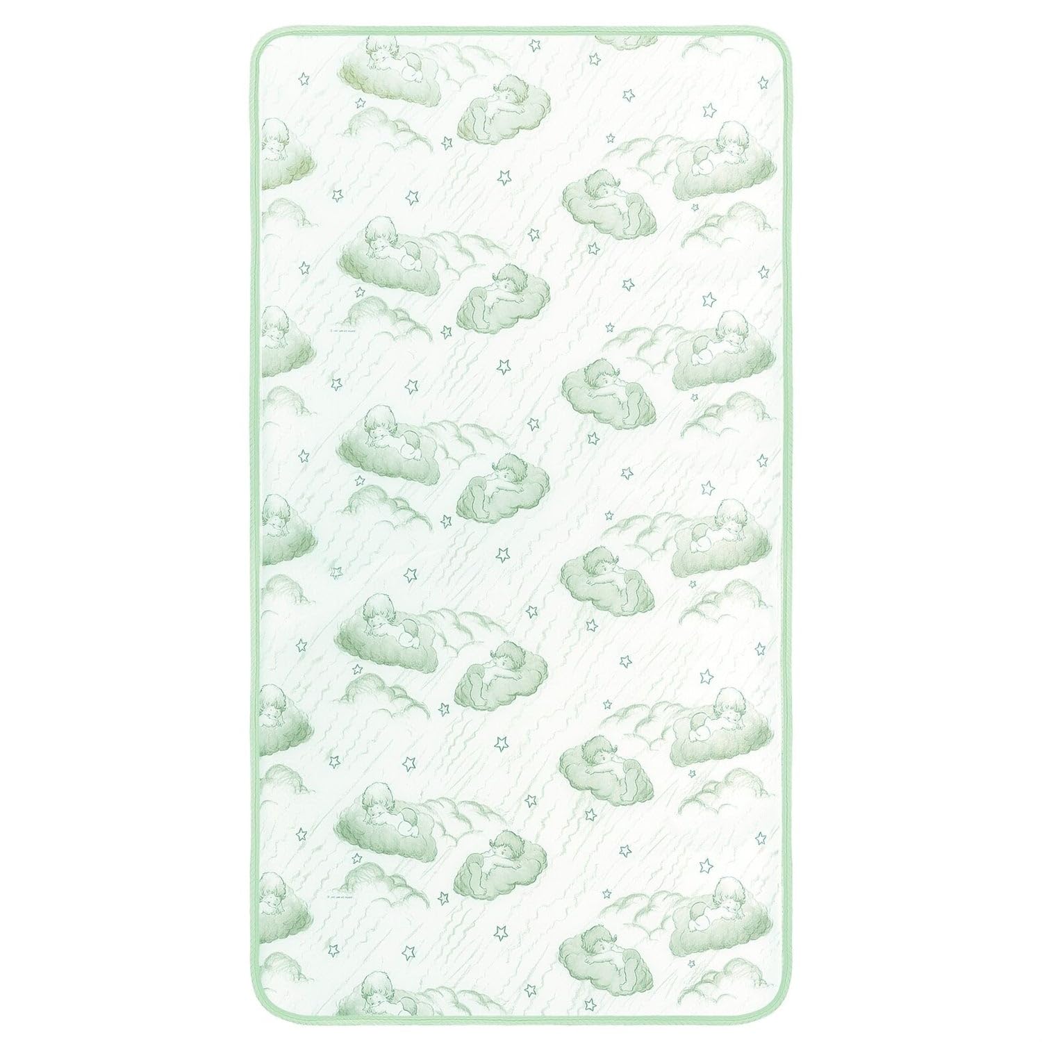 6-inch Firm Spring Coil Mattress Waterproof Standard Crib Mattress Made in USA New