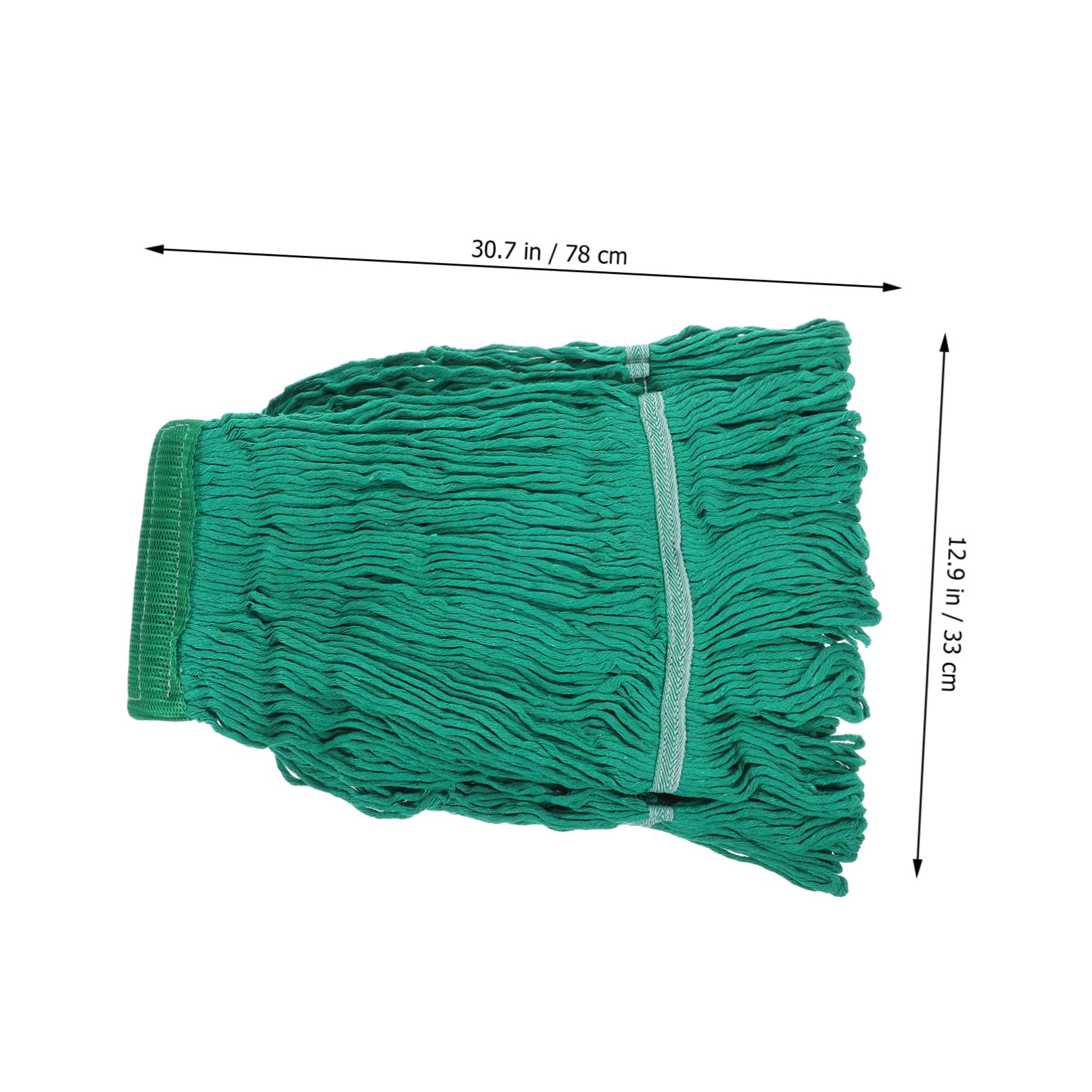 TOYANDONA Recambio De Trapeador De Tela Absorbente 2 Piezas, Cabezales De Algodón Lavables, Reutilizables Para Limpieza De Pisos De Baldosas y Madera En Hogar, Accesorio De Repuesto De Trapeador