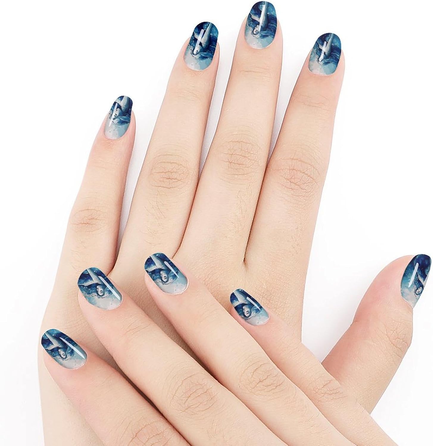 Nail Strips Bundle Full Wrap Long Lasting Nail Polish Strips Easy Application and Removal Salon Quality Self Adhesive Art Stickers for Women Gifts