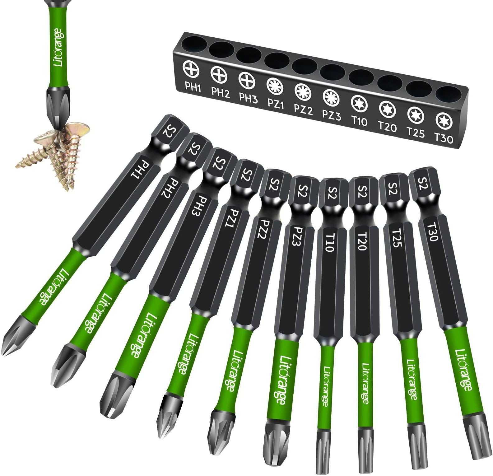 Set Di Punte Agneriche Per Cacciavite Torx A 5 Punti, Testa Di Sicurezza Torx Da 1/4 Pollici - Foto 9
