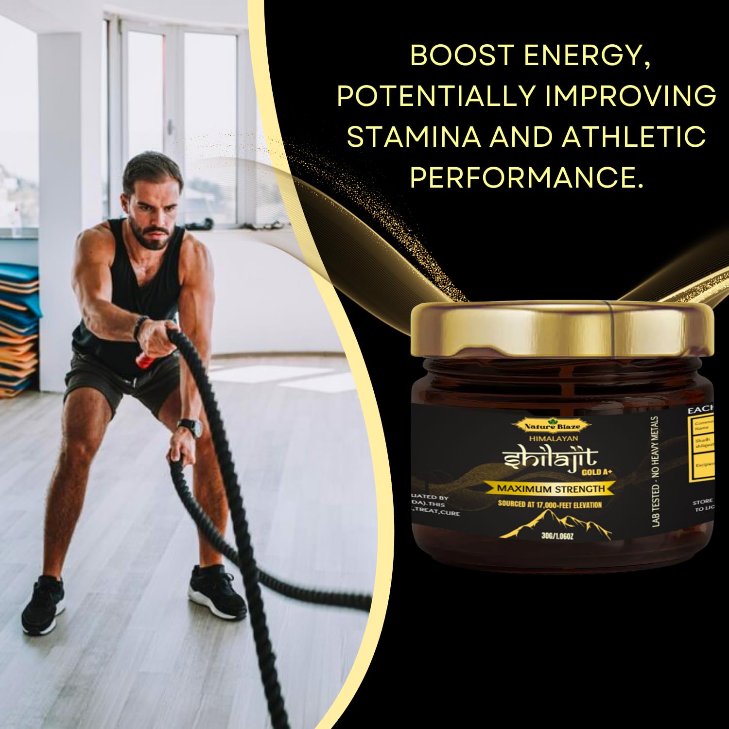 Shilajit del Himalaya (resina, 30 g)