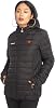 ellesse Lompard Womens Retro Padded Black Ski Jacket 6 Black