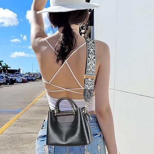 Miniatura 6 de Correas de repuesto para bolso, correa de hombro ancha cruzada para bolsas, accesorios extensores, correas de guitarra, correas de bolsa