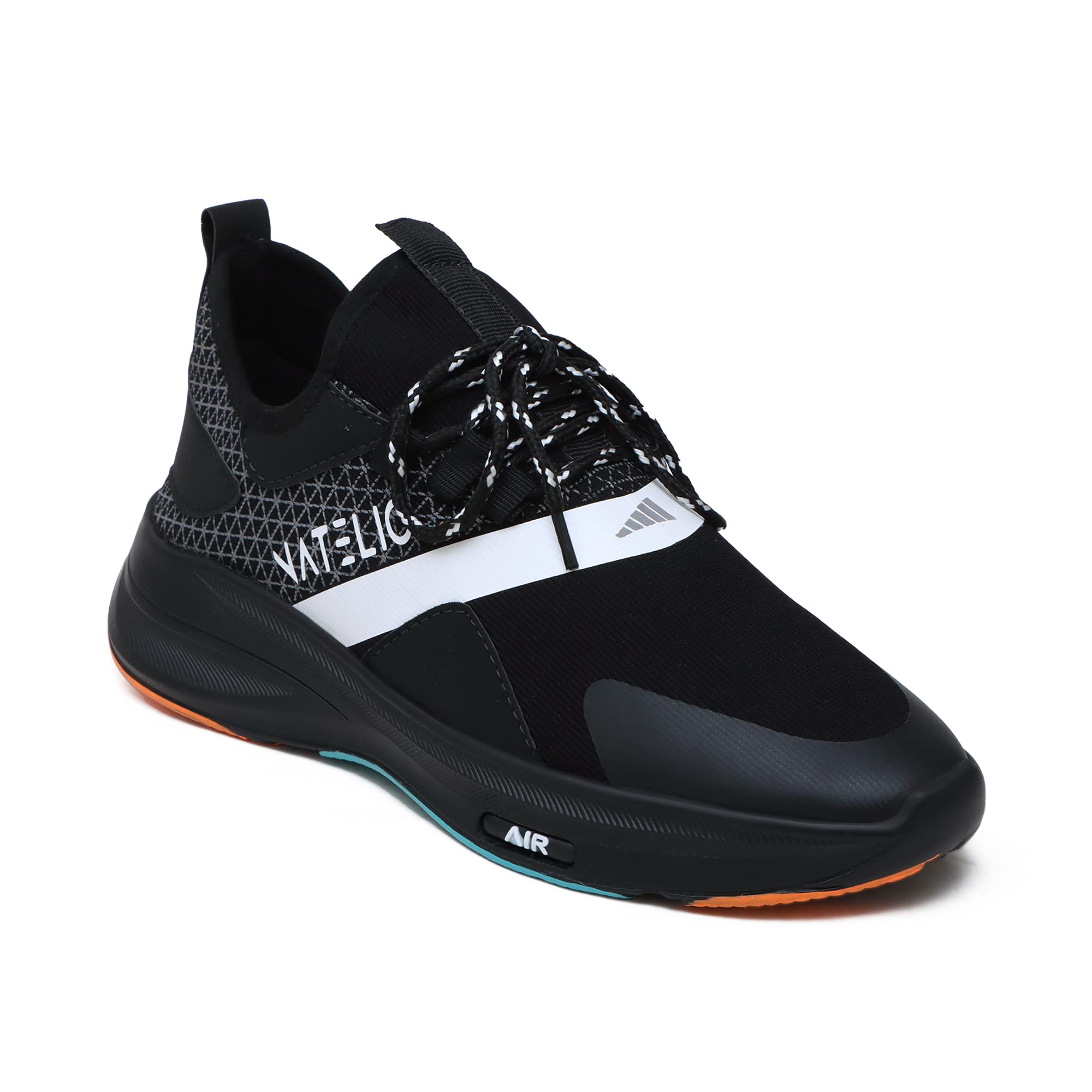 VATELIO Mens Black Mesh Outdoor Lace-Up Sport Shoes 6 (B0BRN7K6M2) Amazon Price History, Amazon Price Tracker