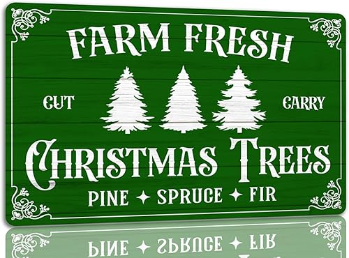 Miniatura 19 de Dsyvukt - Letrero de hojalata divertido de panadería de jengibre siempre fresco, letreros navideños retro de Santa, letrero de metal, decoración de