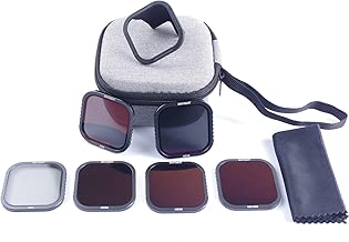 SKYREAT ND Filter 6-Pack for GoPro Hero 8 Black CPL ND8 ND16 ND32 ND64 ND1000 with HotSwap Magnetic Filter Base SKYREAT ND Filter 6-Pack for GoPro Hero 8 Black CPL ND8 ND16 ND32 ND64 ND1000 with HotSwap Magnetic Filter Base