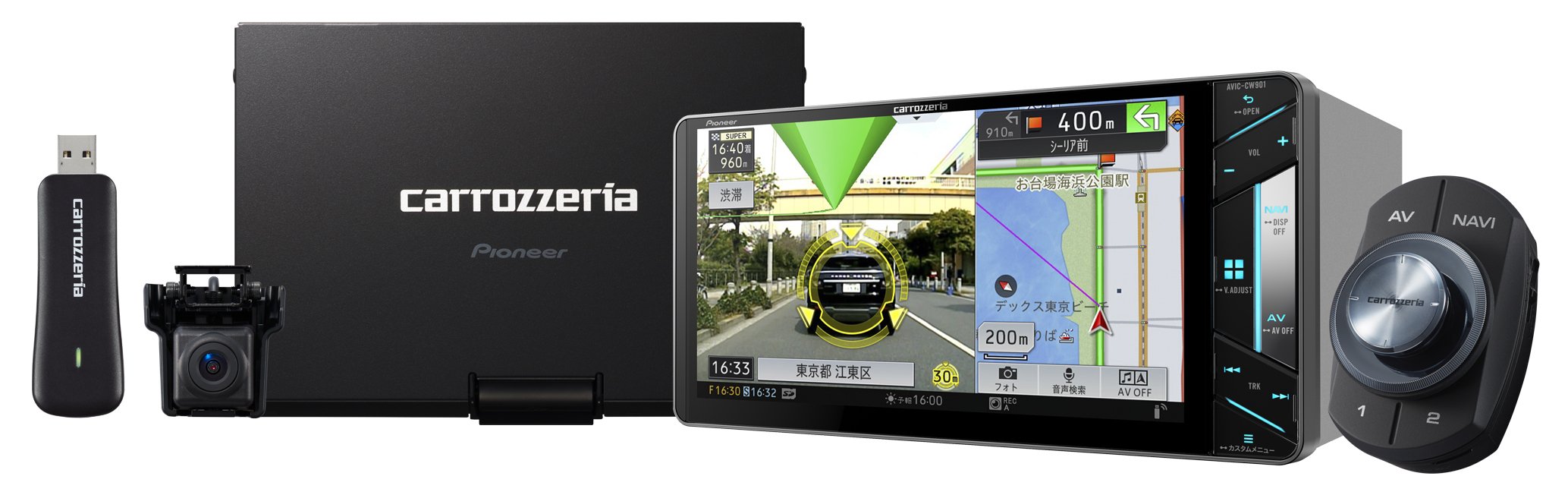 Amazon | パイオニア カーナビ AVIC-CW901-M 7インチ 200mmワイド  