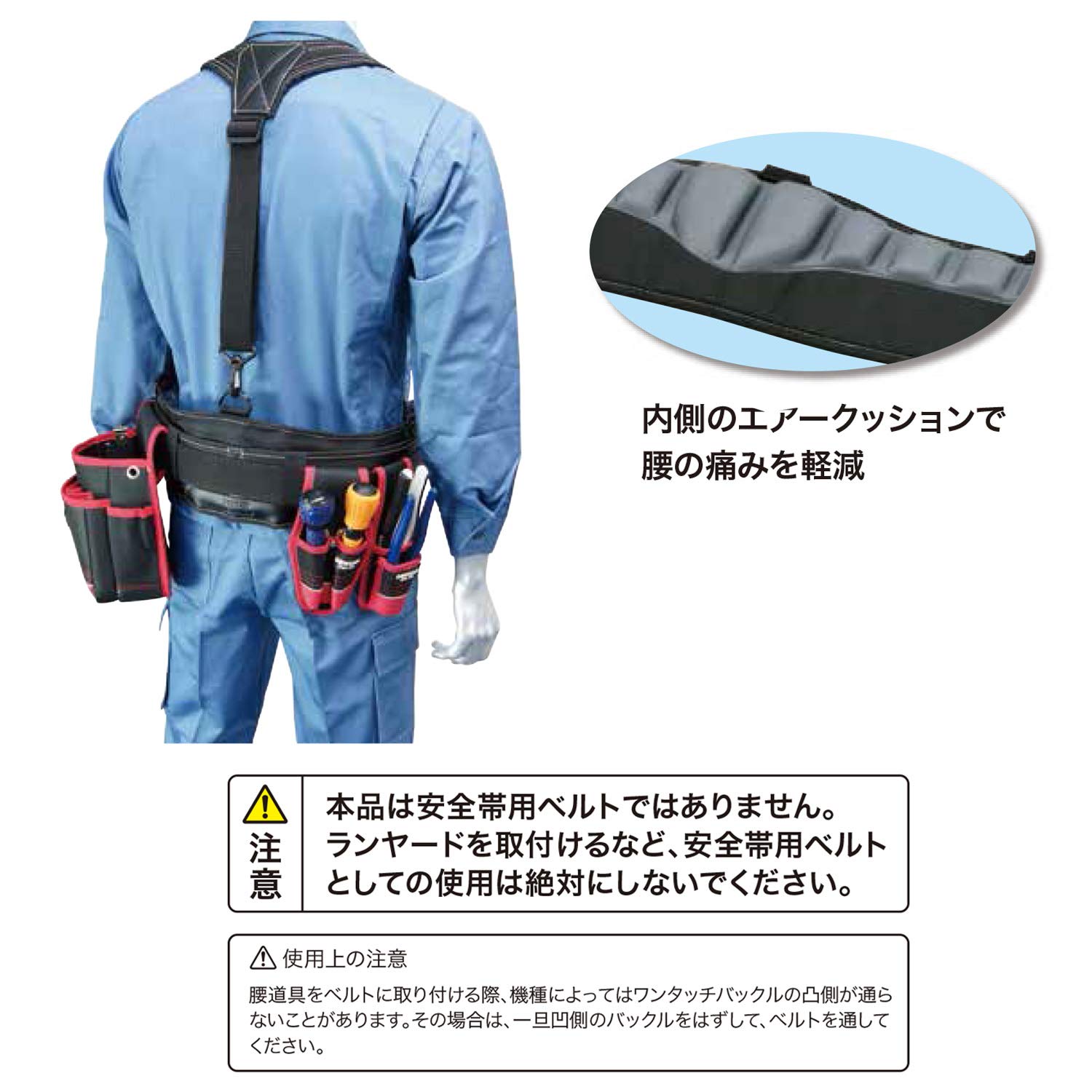 Amazon.co.jp: デンサン 電工プロキャンバスベルト 腰道具吊下げ用 DB 