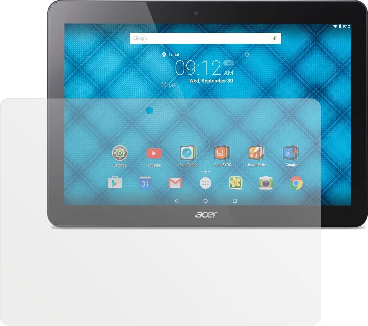dipos I 2X Protector de Pantalla Mate Compatible con Acer Iconia One 10 B3- A20 pelicula Protectora