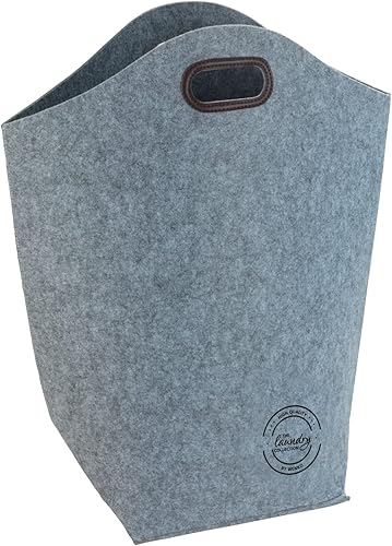 Wenko Cesto de lavandería, gris, grande