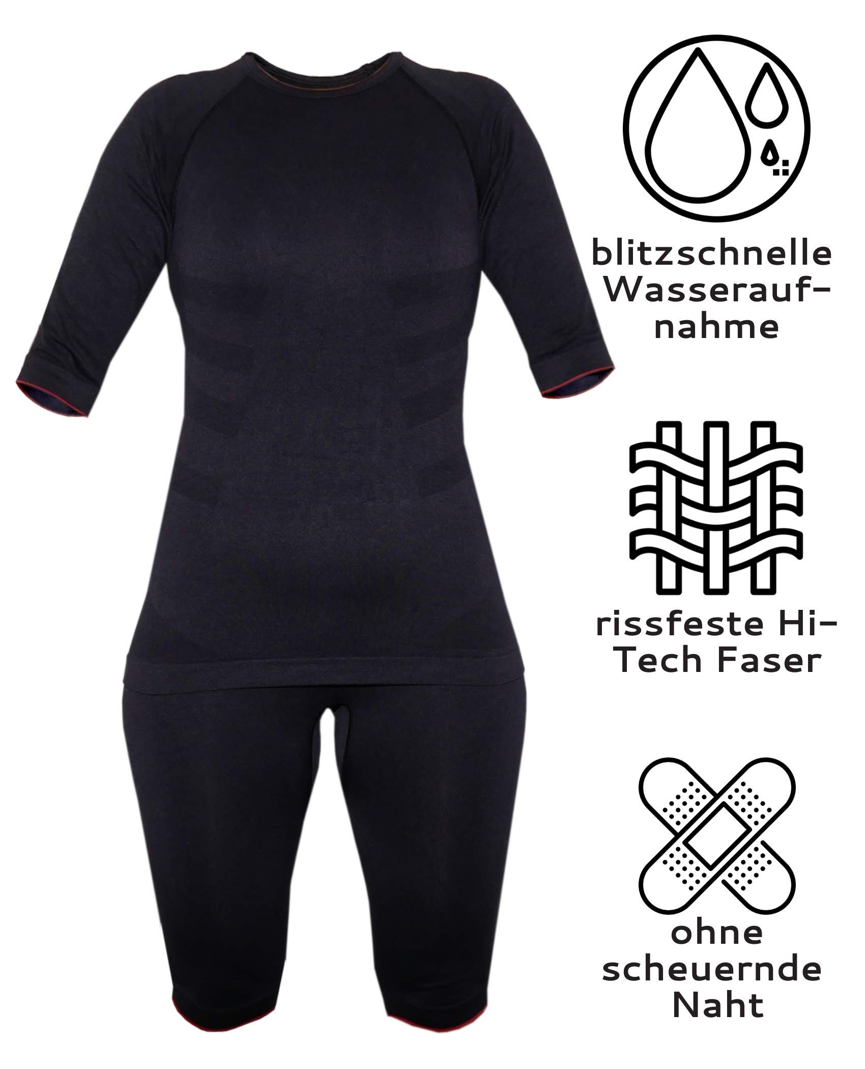 EMS Vêtements Femme/EMS Sous-vêtements pour Femme/EMS / 2021 / Fibre Hi-Tech résistante aux déchirures/Haute Qualité/Sous-vêtements fonctionnels pour EMS Training / Haut + Short