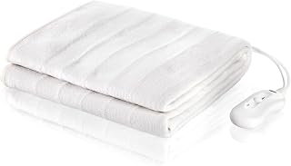 Tristar BW-4751 Thermal Blanket - Electric Polyester, 3 Heat Settings, Machine Safe, 150 x 70 cm