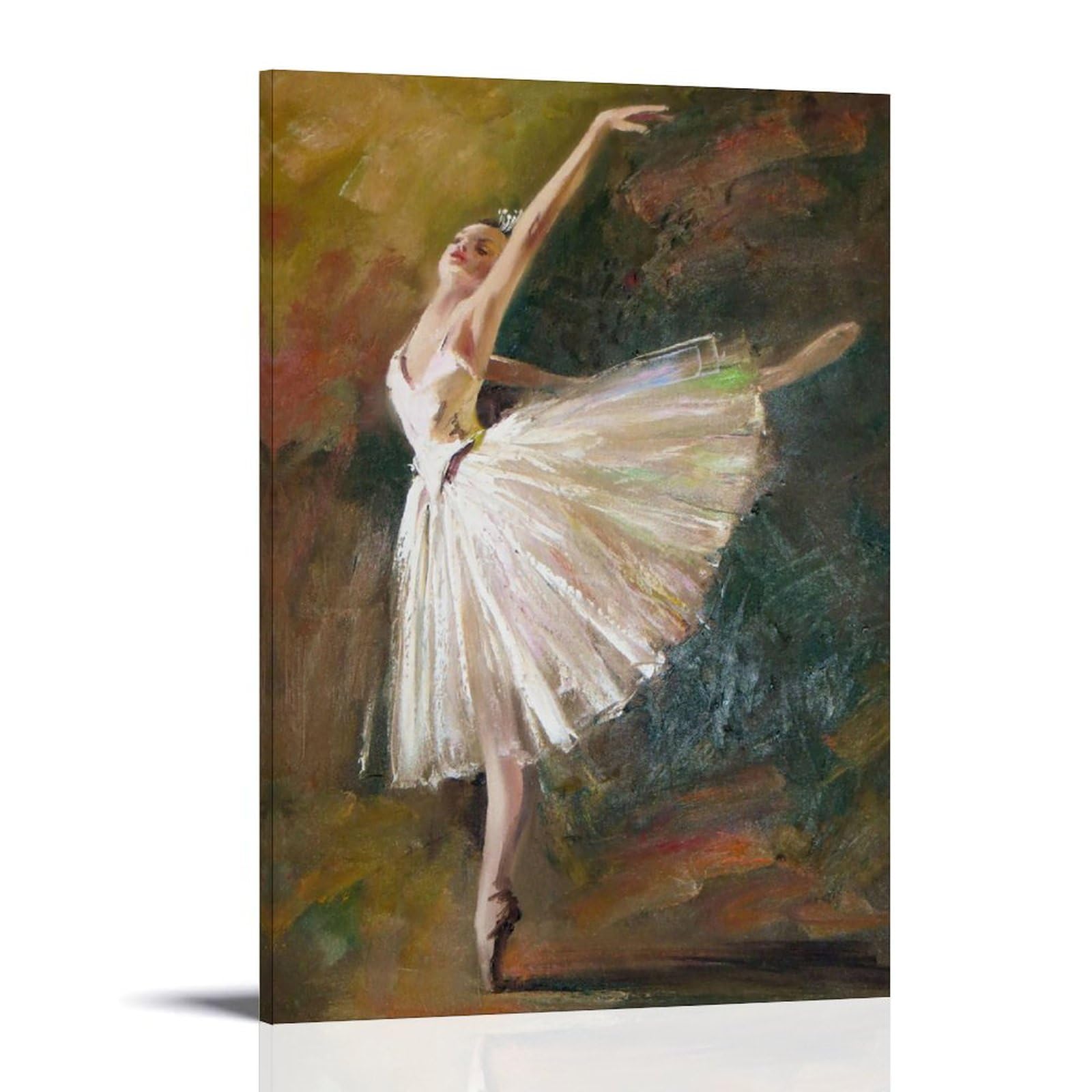 Tableau Toile 'Danseuse' De Degas - Reproduction Haute Qualité, Fabriqué En Italie | Sur Mesure Possible