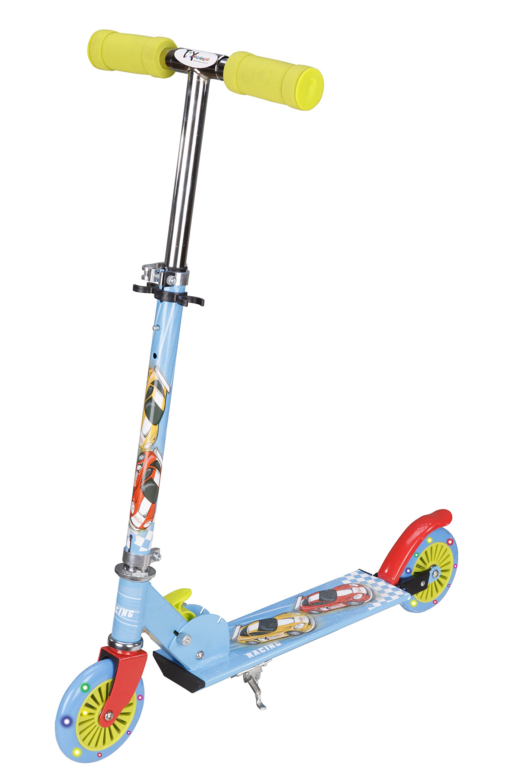 two wheel light up scooter