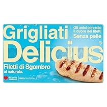 Delicius Grigliati Filetti di Sgombro al naturale 90 g