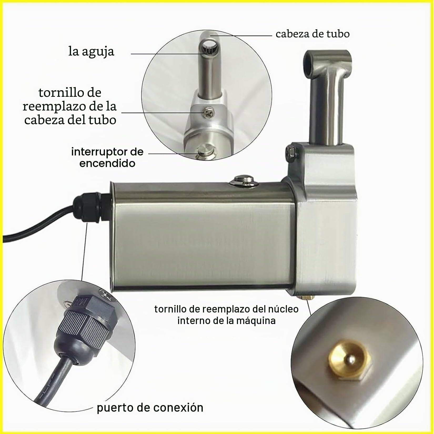 Máquina eléctrica de rastas de Mano, Kit de máquina de rastas para trenzar Cabello sintético, máquina portátil para Hacer rastas.