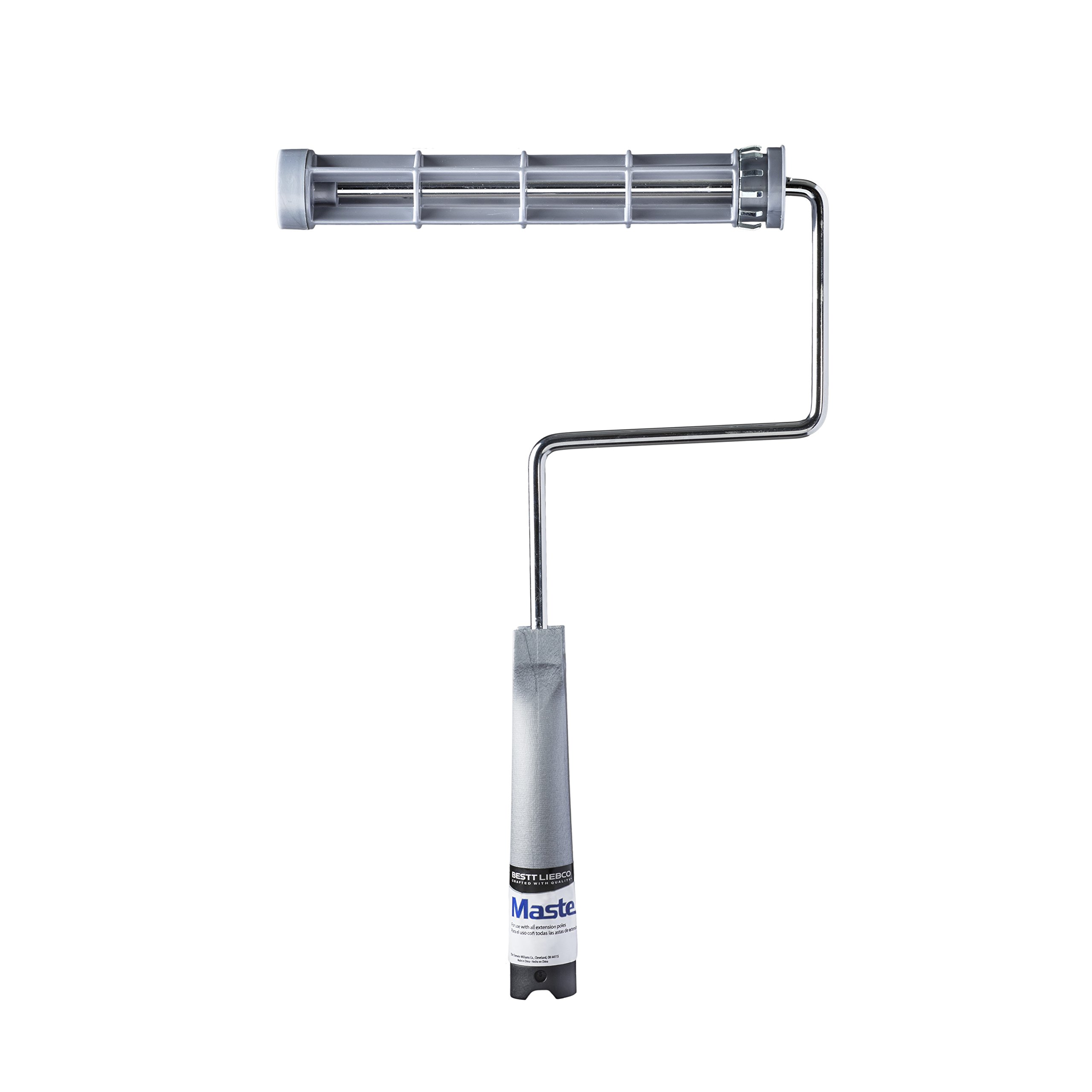 Bestt Liebco555444900 Master 9" Gray Frame with Easy Release Brush/Roller/Applicator, white