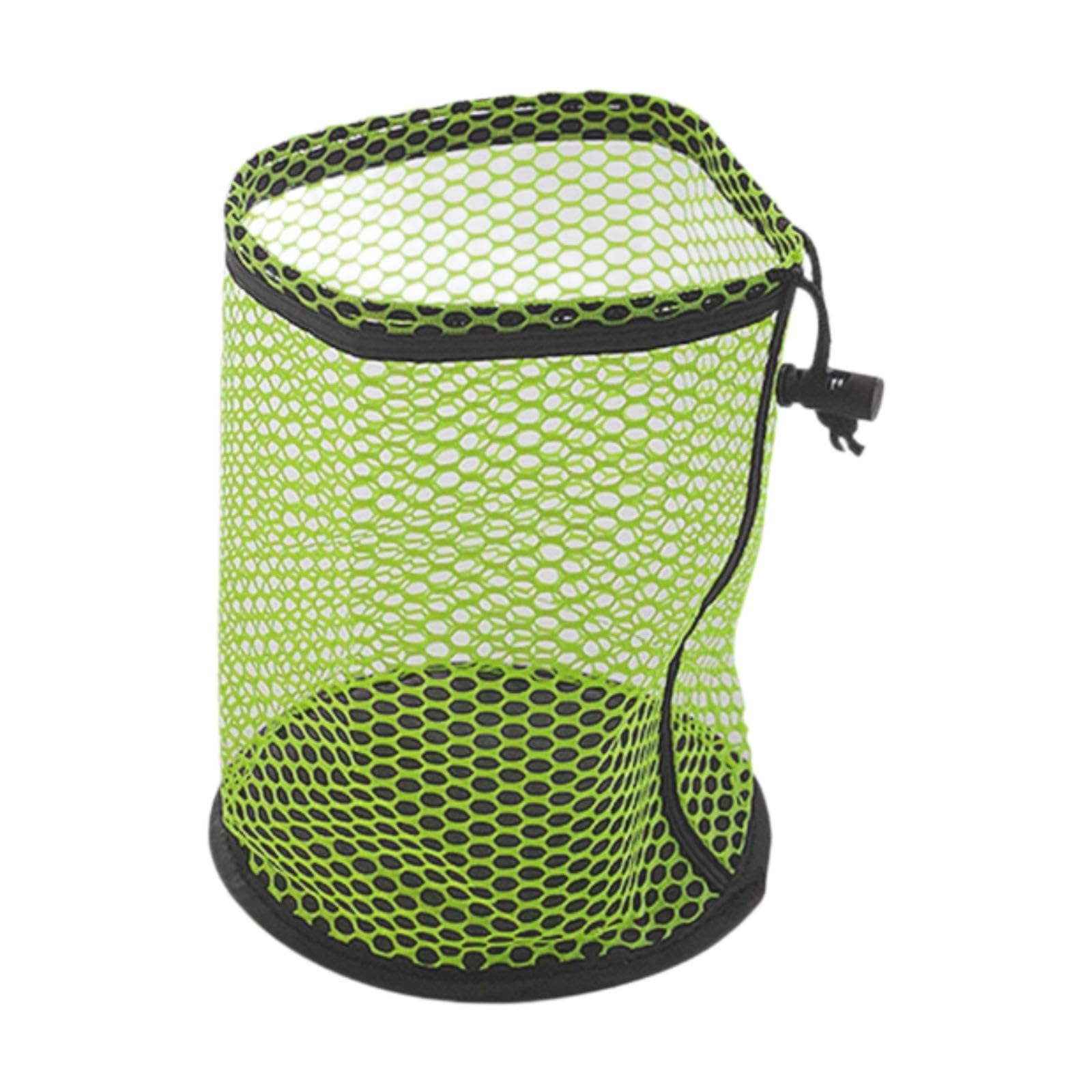 Enakshi® Golf Ball Bag Portable Small Golf Mesh Bag Golf Pouch for Sports Toys Tennis M Green|Sporting Goods | Golf | Golf Accessories | Other Golf Accessories