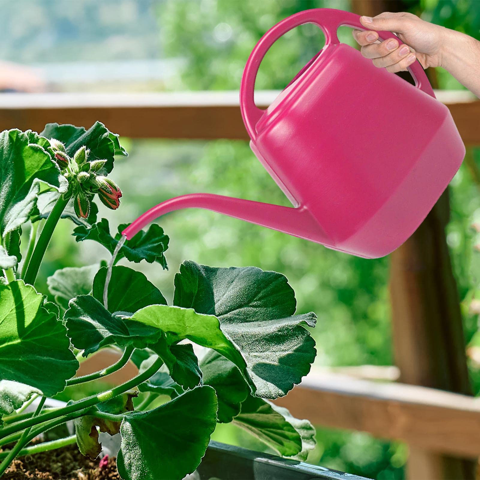 Garronda Annaffiatoio da Giardino Annaffiatoio da Giardino per Piante Irrigazione per Piante da Giardino Mini annaffiatoio, annaffiatoio da Giardino 4,5 Liter GD-0048 (Verde, 4,5L
