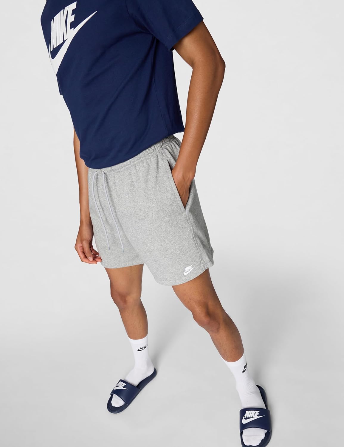 Nike Mens Club French Terry Flow Shorts - Image 5