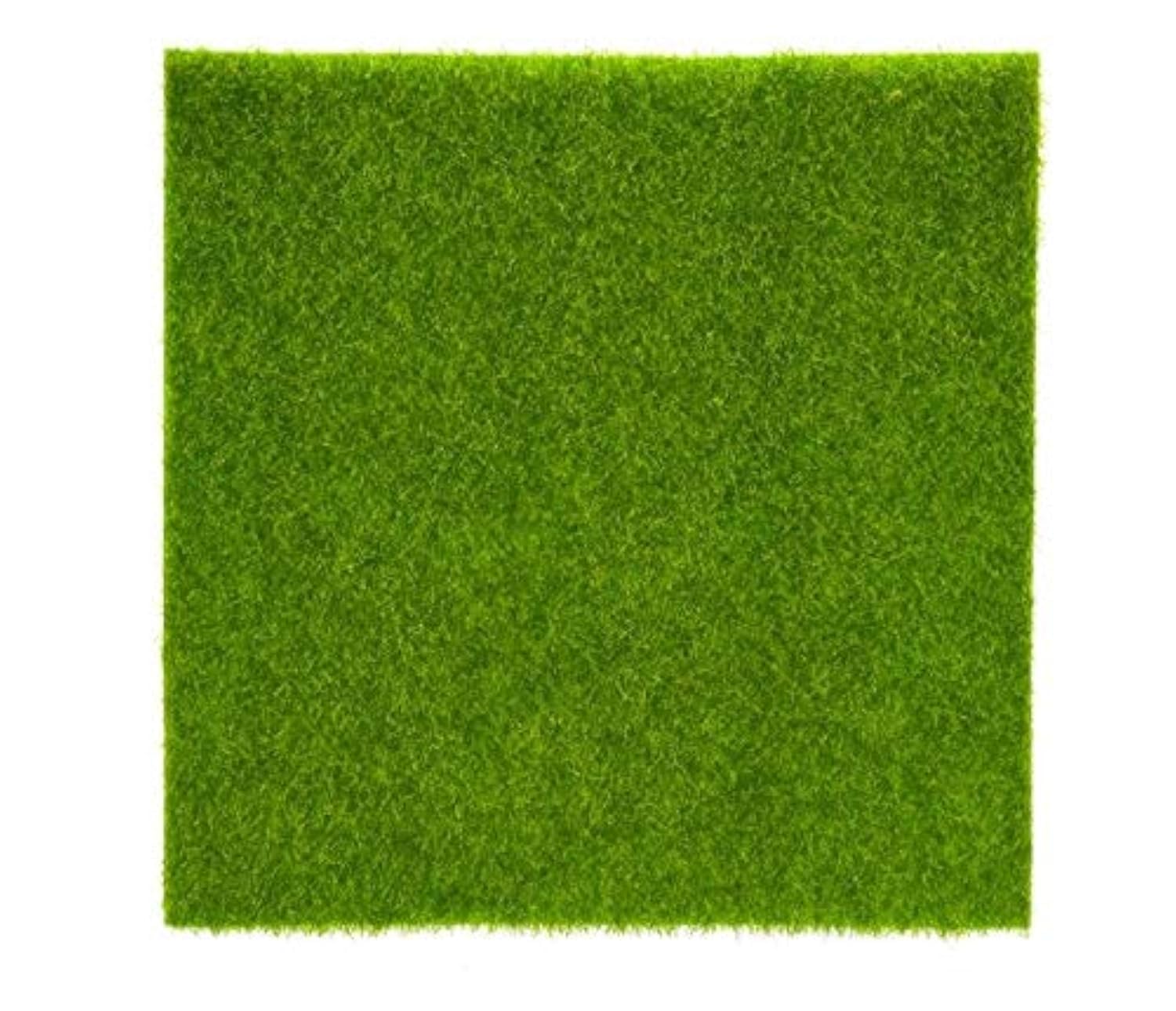 Tappeto Erboso Artificiale 30x30 Cm - Prato Sintetico Per Esterni E Decorazione | Verde Intenso - Foto 3