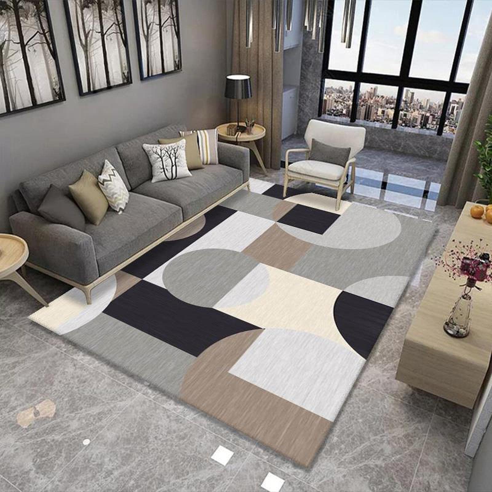Tapis de style nordique pour cuisine et salle de bain confort