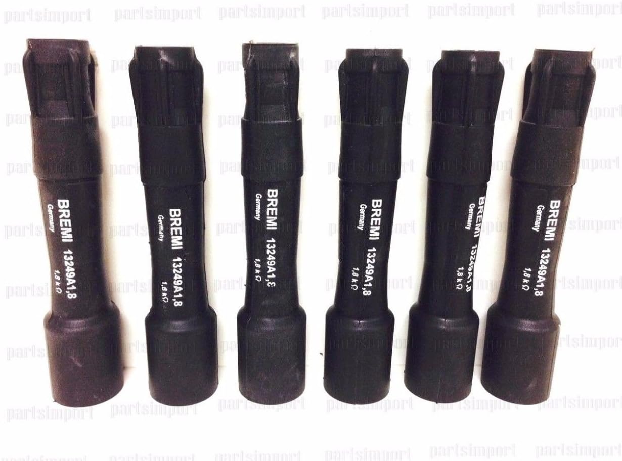 Set of 6 Spark Plug Connectors BREMI 12131730521 for BMW