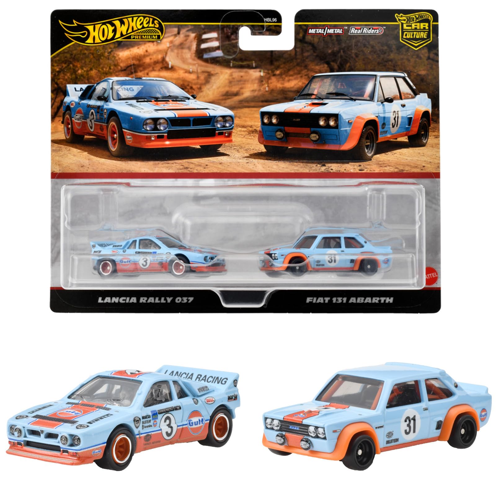 Amazon | ホットウィール(Hot Wheels) プレミアム 2パック ランチア 