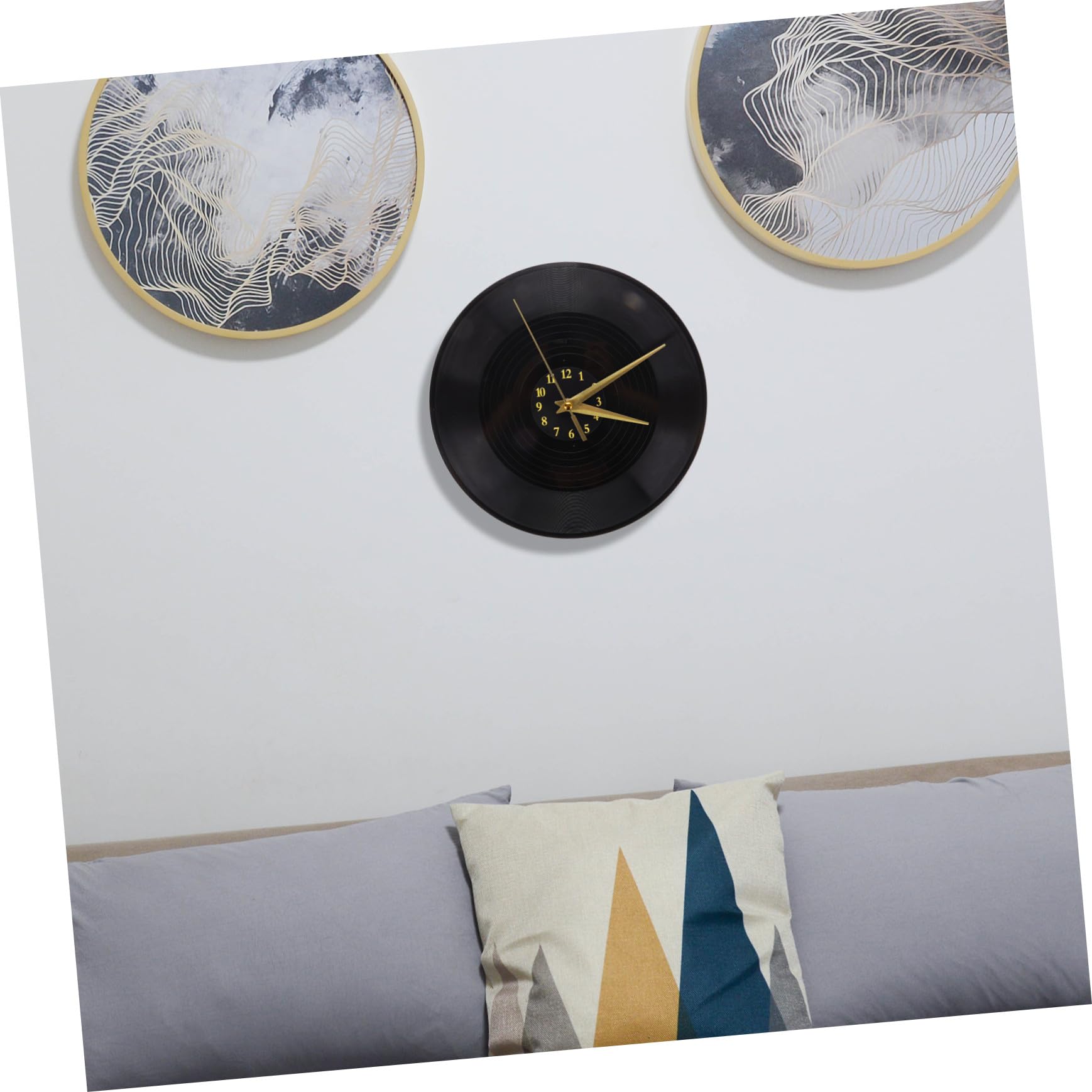 VALICLUD Orologio da Muro in Vinile Dischi Musicali Decorazione Casa Contemporanea