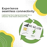 Vista 6 de Tarjeta SIM de datos prepagada de EE. UU. 5 GB por 30 días, soporte para tarjeta SIM 5G 4G LTE para red AT&T, SIM para cámaras de seguridad