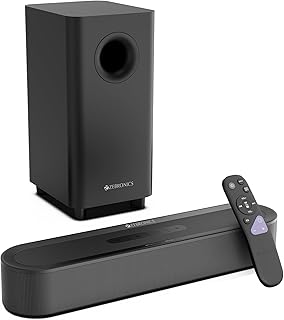 Zebronics 2026 Launch 320W Soundbar with Dolby Atmos, DTS X, 13.33cm Subwoofer, Powerful Bass, LED Display, Bluetooth v5.... Price In India